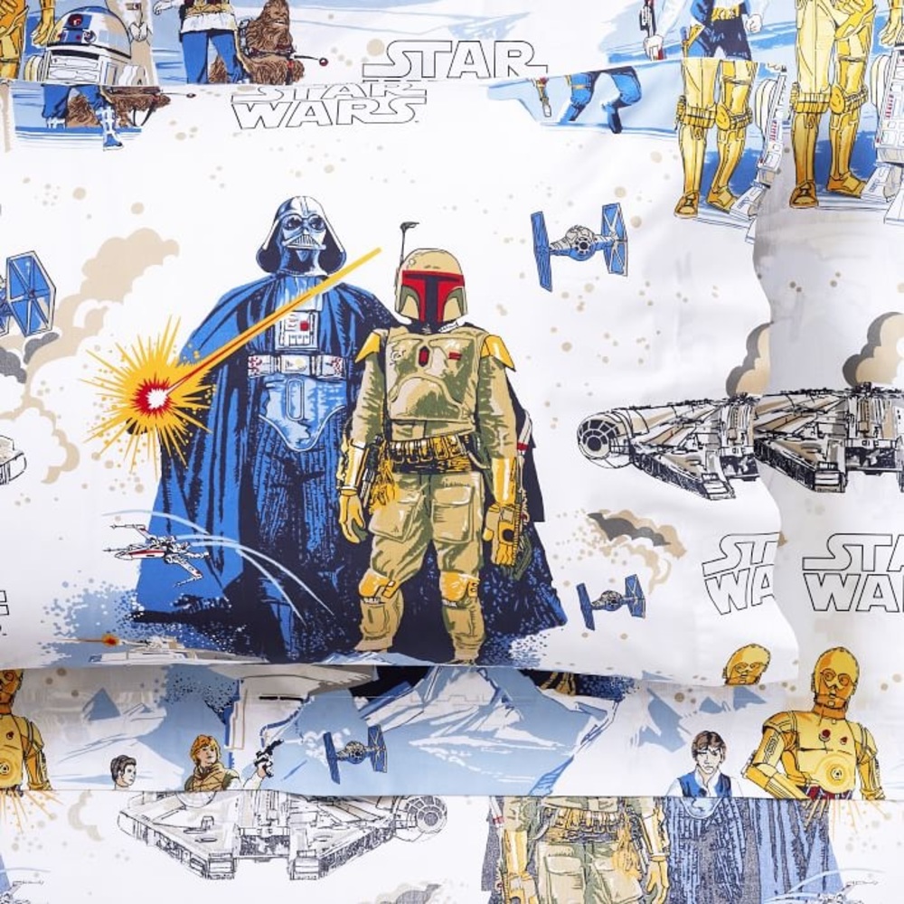 POTTERY BARN STAR WARS Empire Strikes Back Sheet Set